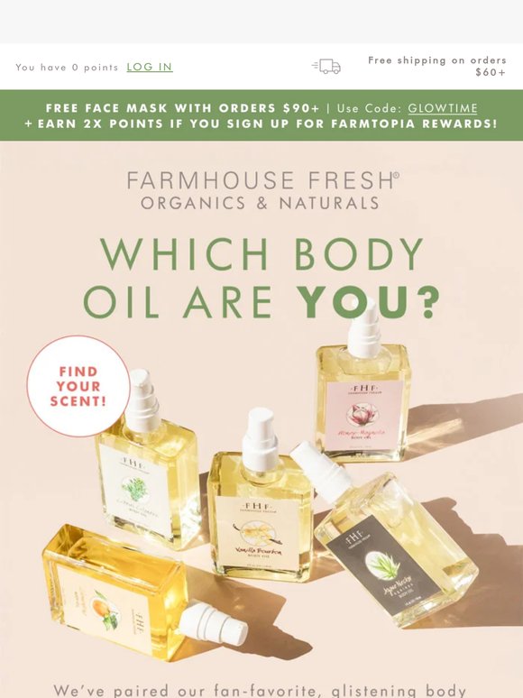 Find Your Signature Scent ✨ (Plus, a FREE Face Mask!)