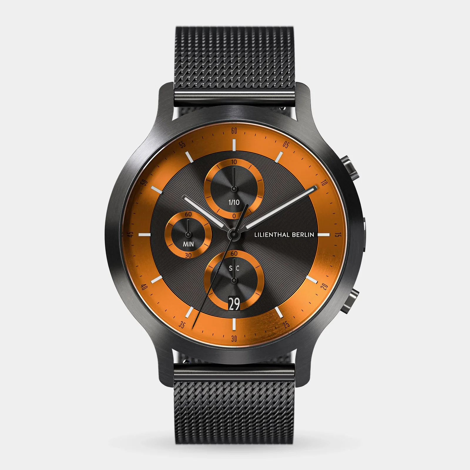 Image of Chronograph LP – Dark Silver Orange