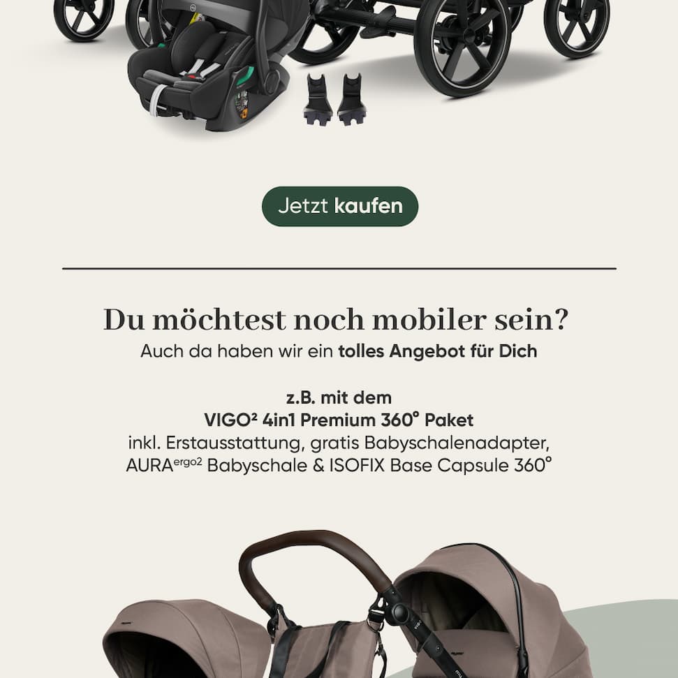 my junior kinderwagen vigo2 3in1 premium paket