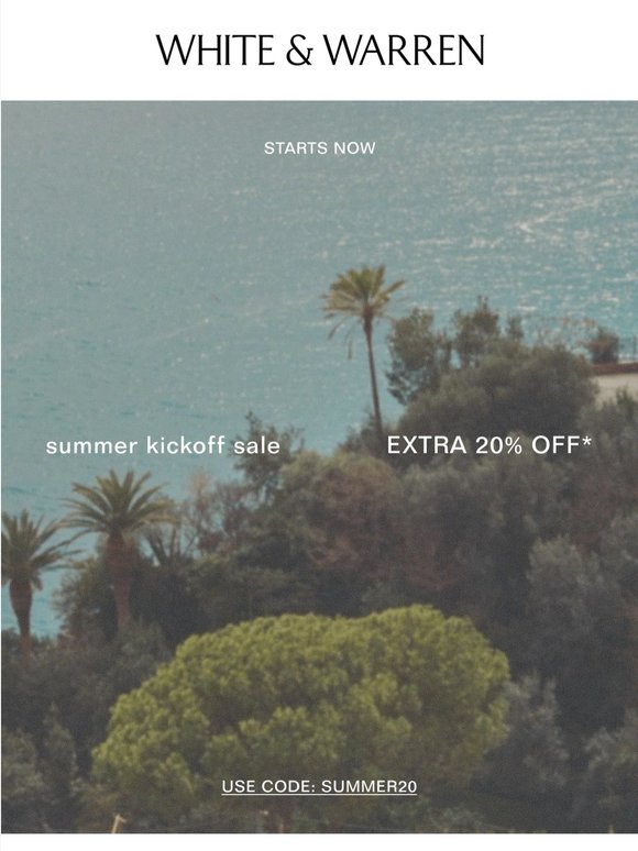 Extra 20% Off Sale Starts Now