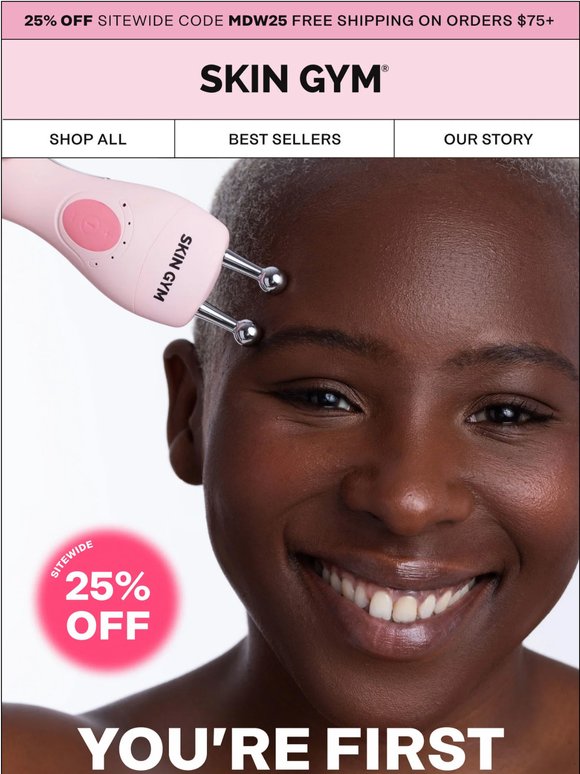 VIPs only: 25% off today