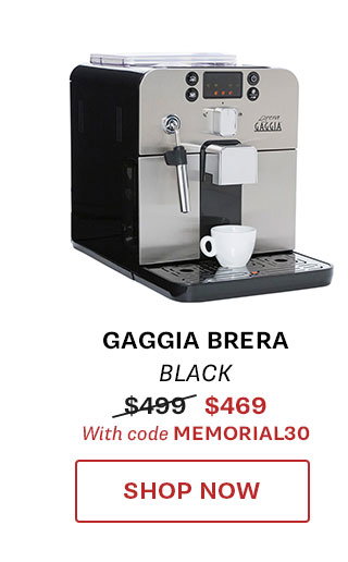 Gaggia Brera in Black