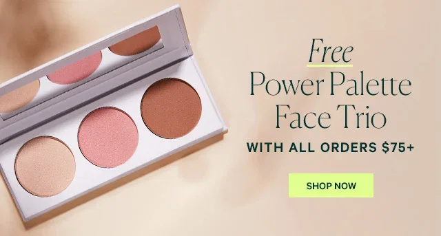 Free Power Palette Face Trio WITH ALL ORDERS $75+  SHOP NOW