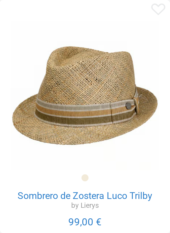 Sombrero de Zostera Luco Trilby by Lierys