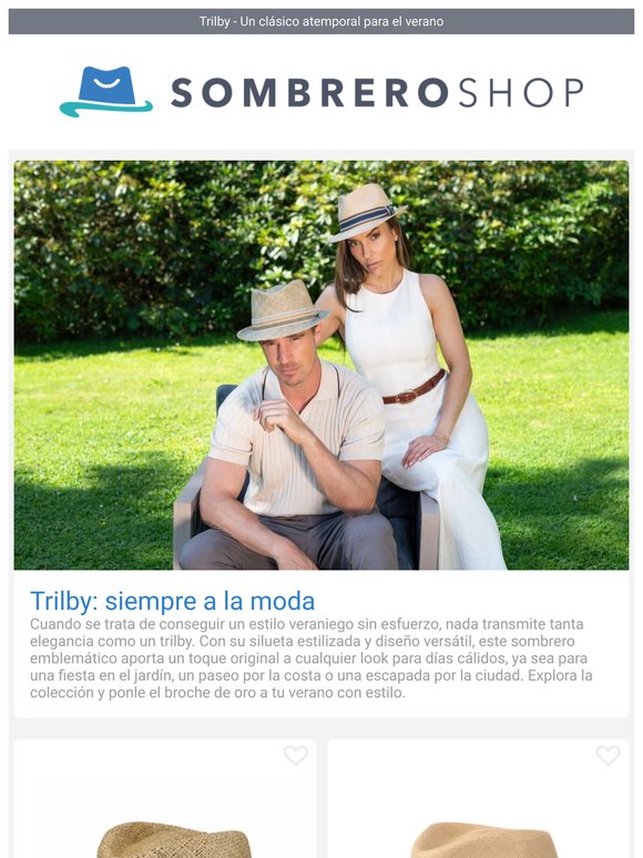 Todo lo que necesitas para tu look de verano ☀️ Descubre la tendencia de los trilby