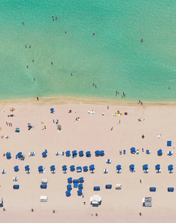 photograph of a beachscape