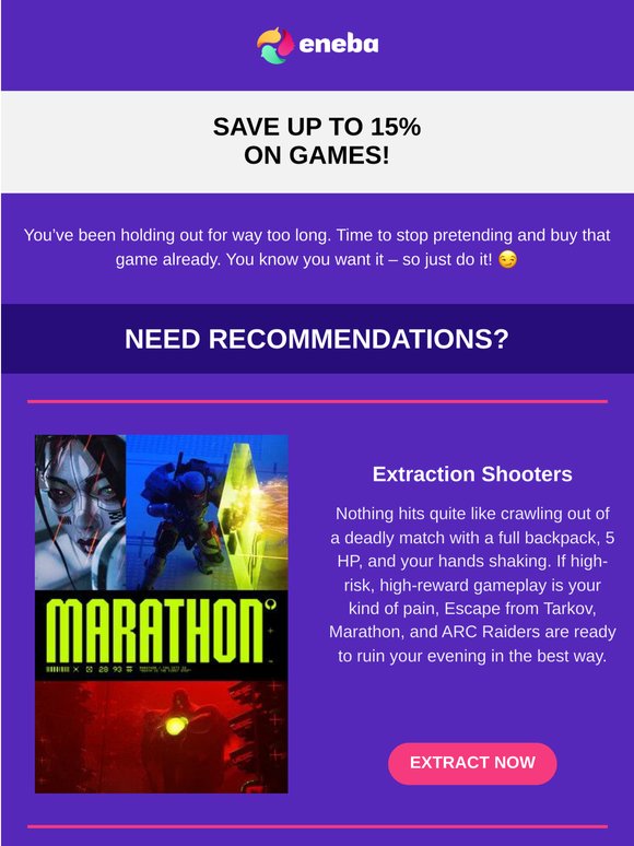 Just buy the game already! 😎