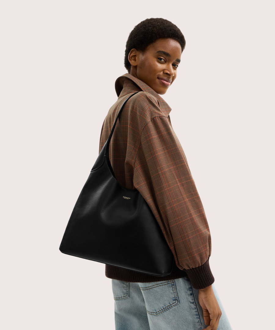 Brooklyn Shoulder Bag 34 Brass/Black