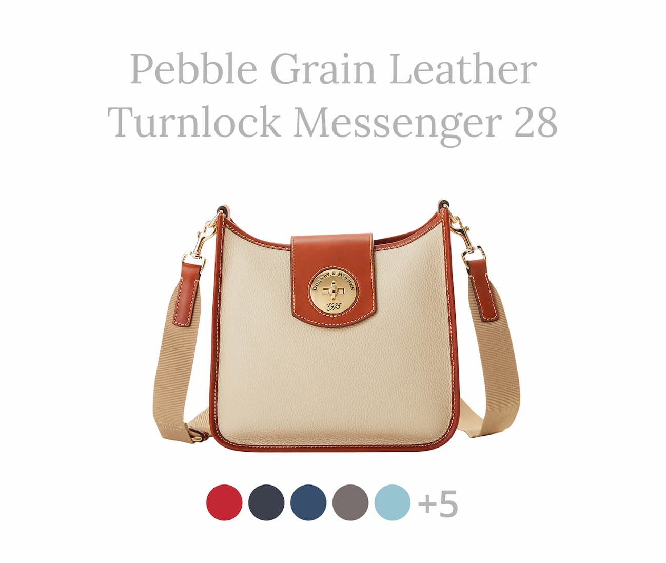 Pebble Turnlock Messenger 28