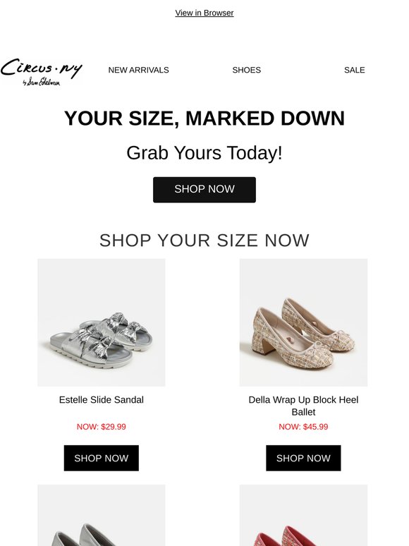 Sale Finds, Your Perfect Fit