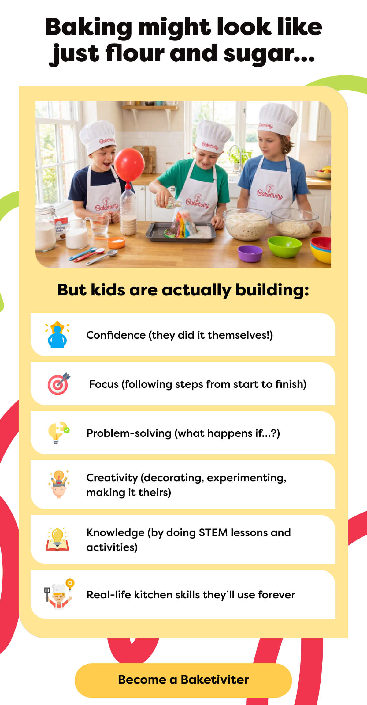 kids are actually building: - Become a Baketiviter