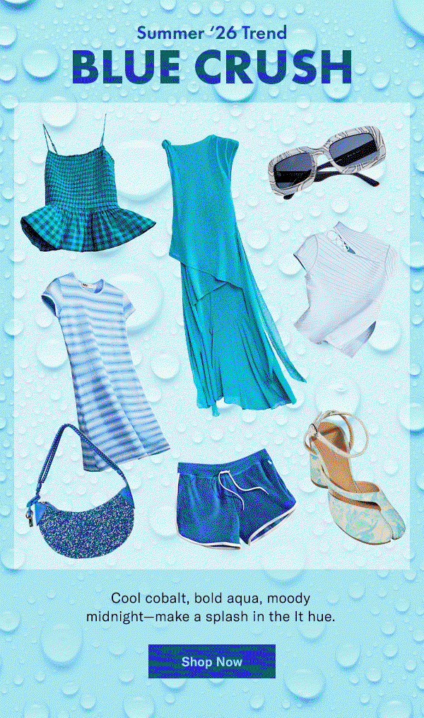 Summer Trend: Blue Crush