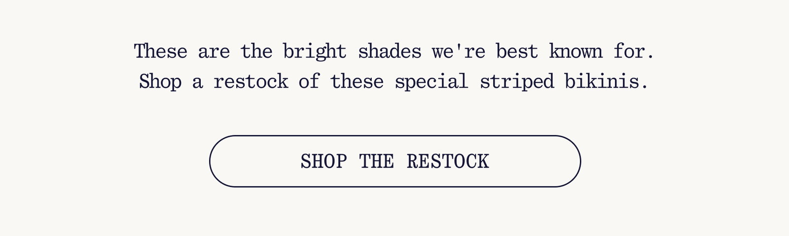 back in stock