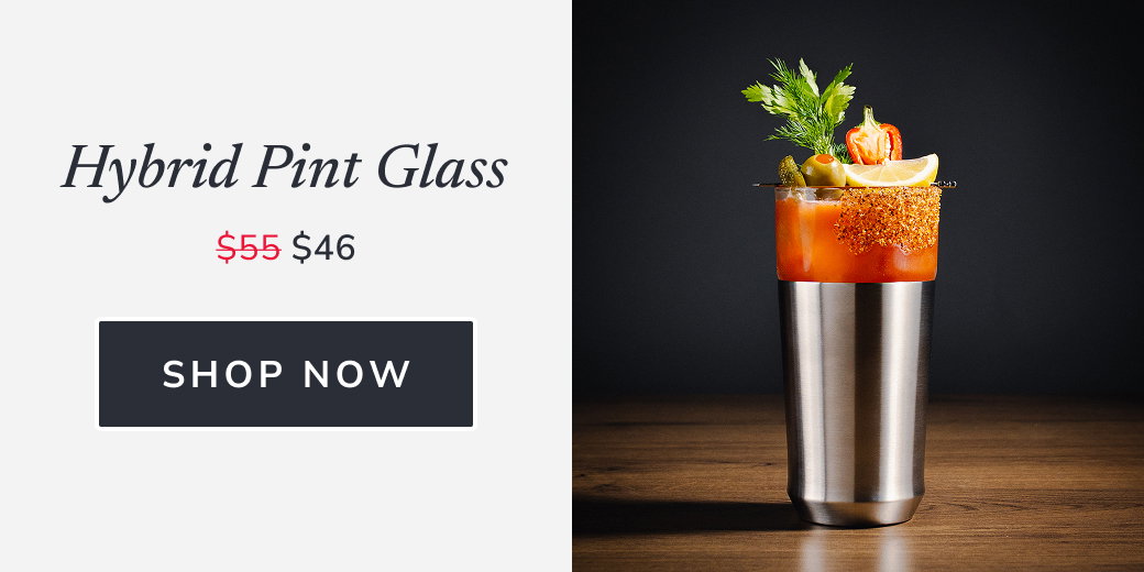 Hybrid Pint Glass marked down from $55 to $46 [SHOP NOW]