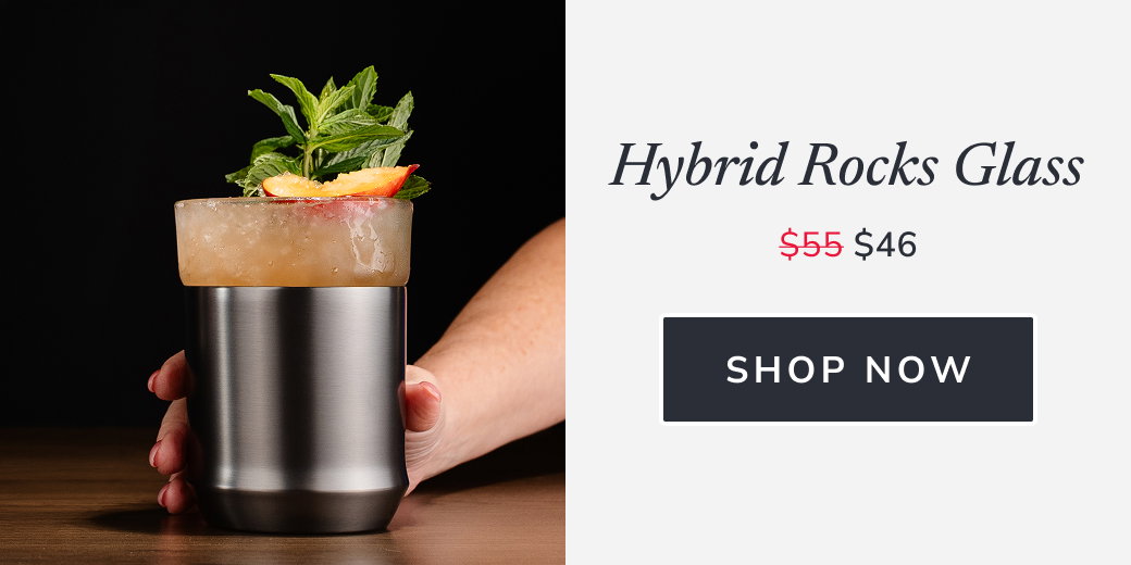 Hybrid Rocks Glass marked down from $55 to $46 [SHOP NOW]