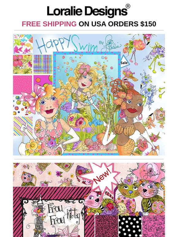 Happy Swim Sale by Loralie 🐠