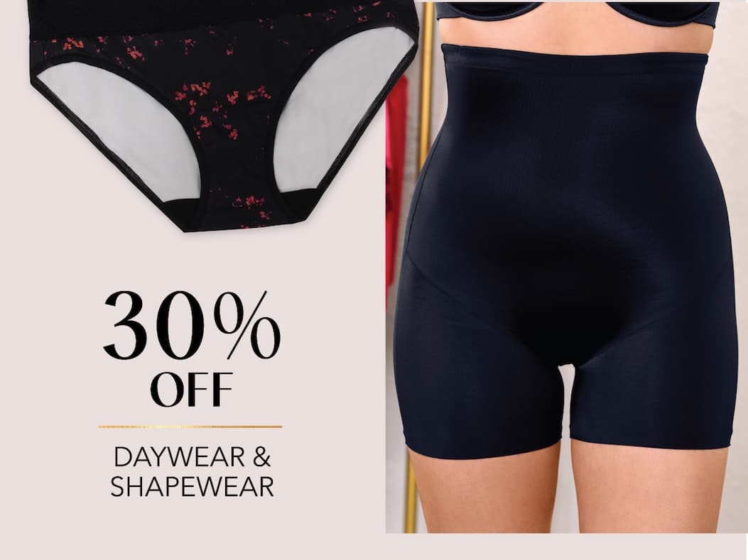 30% off daywear & shapewear