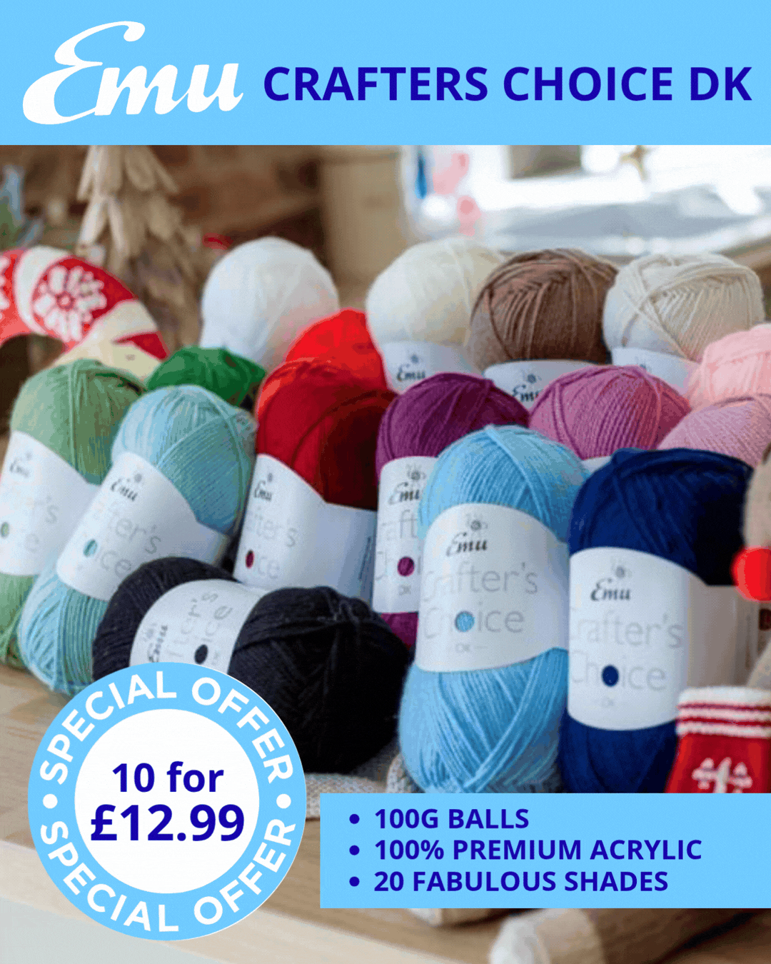 10 balls for £12.99