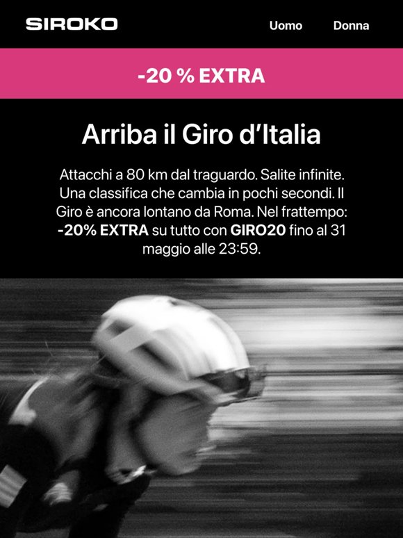 -20% EXTRA su tutto