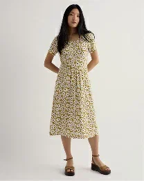 Enor Fit-and-Flare Dress