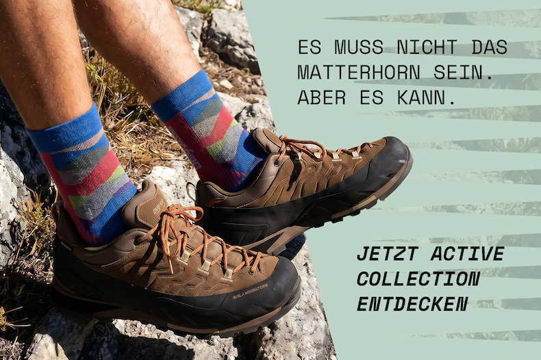 Active Wandersocken und Sportsocken