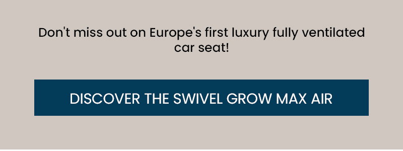 Don't miss out on Europe's first luxury fully ventilated car seat!