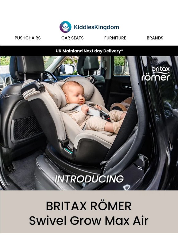 Introducing the coolest car seat ever 🌬️❄️