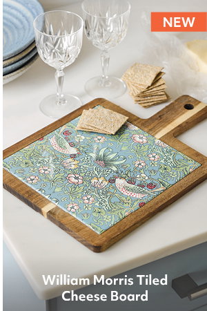 William Morris Tiled Cheese Board