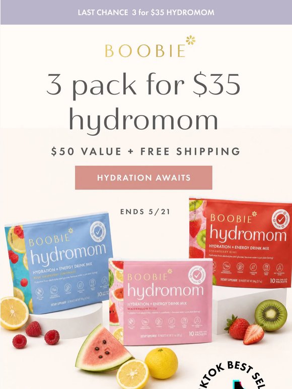 Last chance to shop 3 for $35