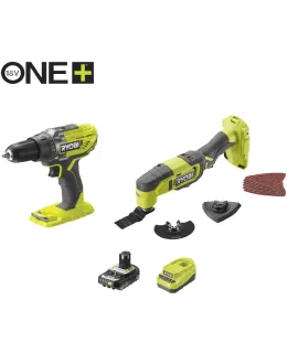 Ryobi R18CK2G-1C20G 18V ONE+ kombosetti