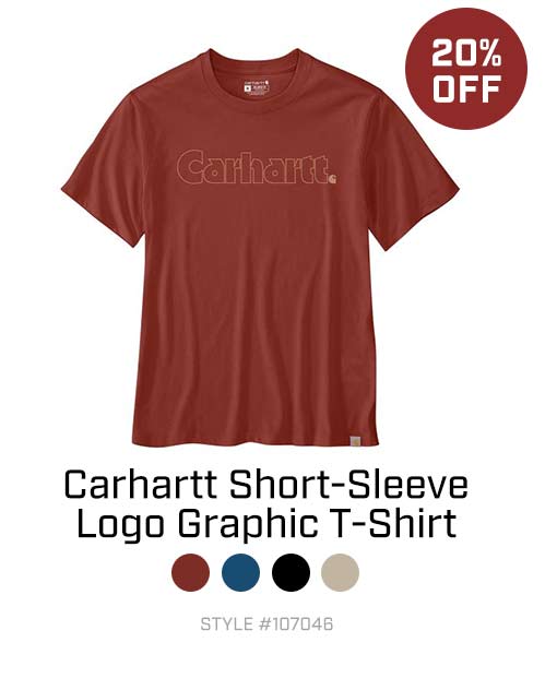 Carhartt 107046 Red Shirt on a white background