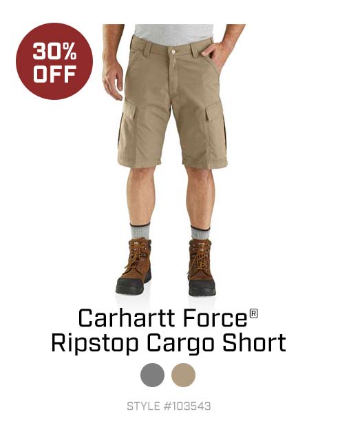 Carhartt 103543 Dark Khaki shorts