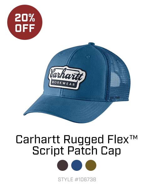 Carhartt 106738 dark horizon blue hate on a white background