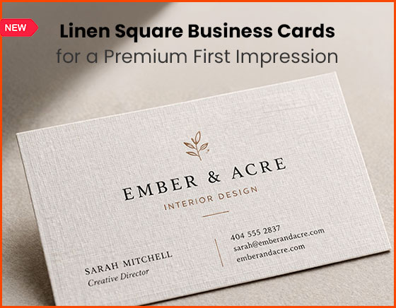 linen card