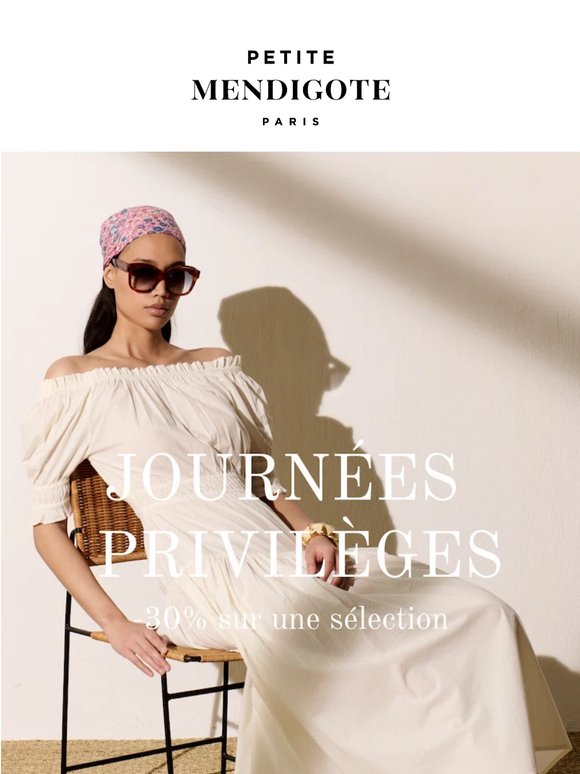 -30% sur une sélection ☀️