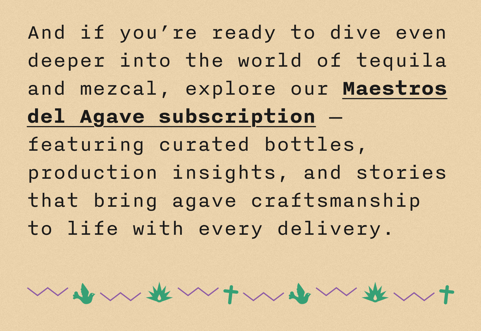 Welcome to Maestro Del Agave