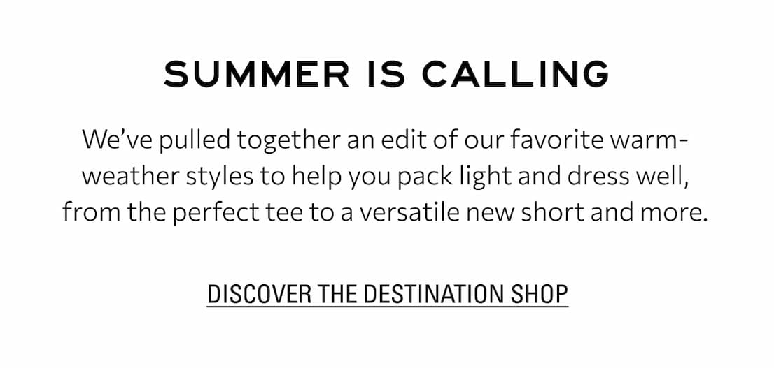 Discover the Destination Shop