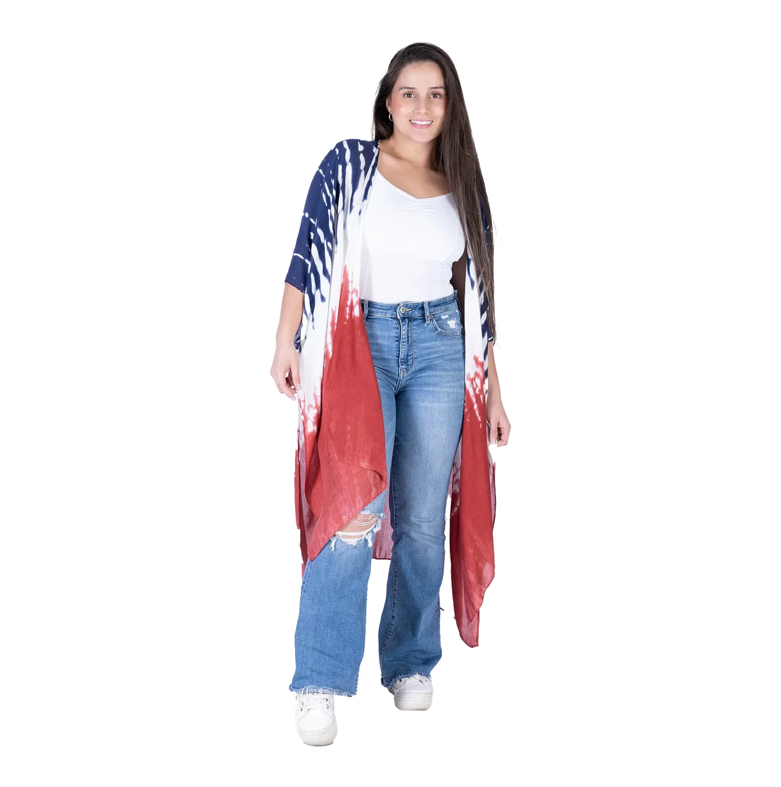Patriot's Splash Kimono