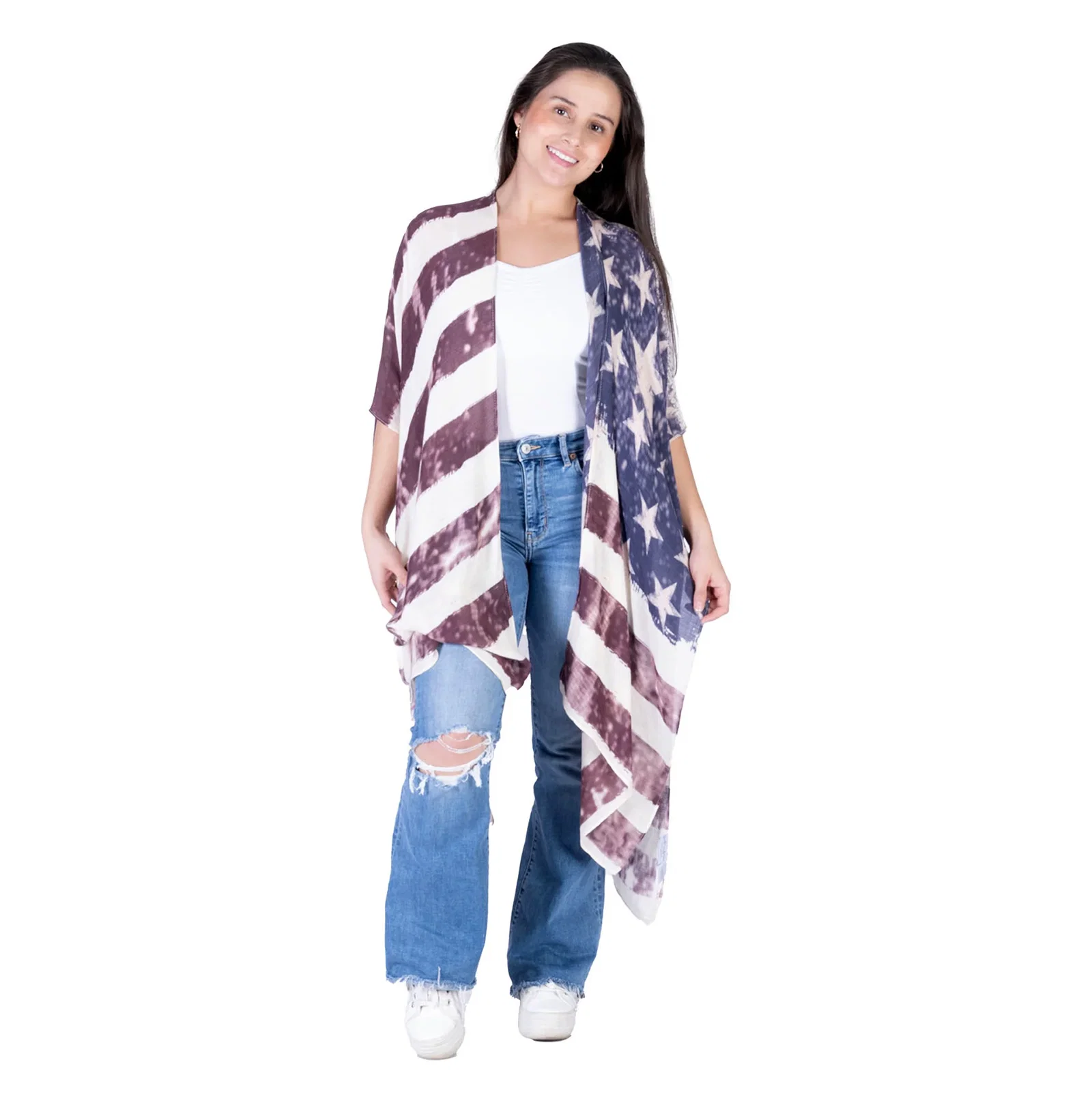 Stars & Stripes Serenity Kimono