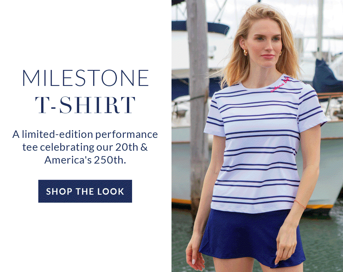Shop our Anniversary Performance T-shirt