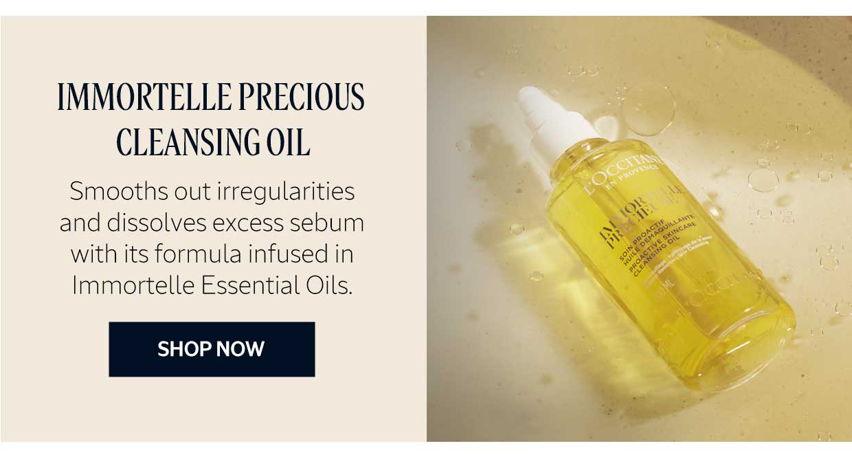 Immortelle Precious Cleansing Oil