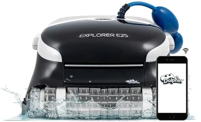 Image of Dolphin Explorer E25 Wi-Fi Robotic Pool Vacuum Cleaner (2025 model)-NEW