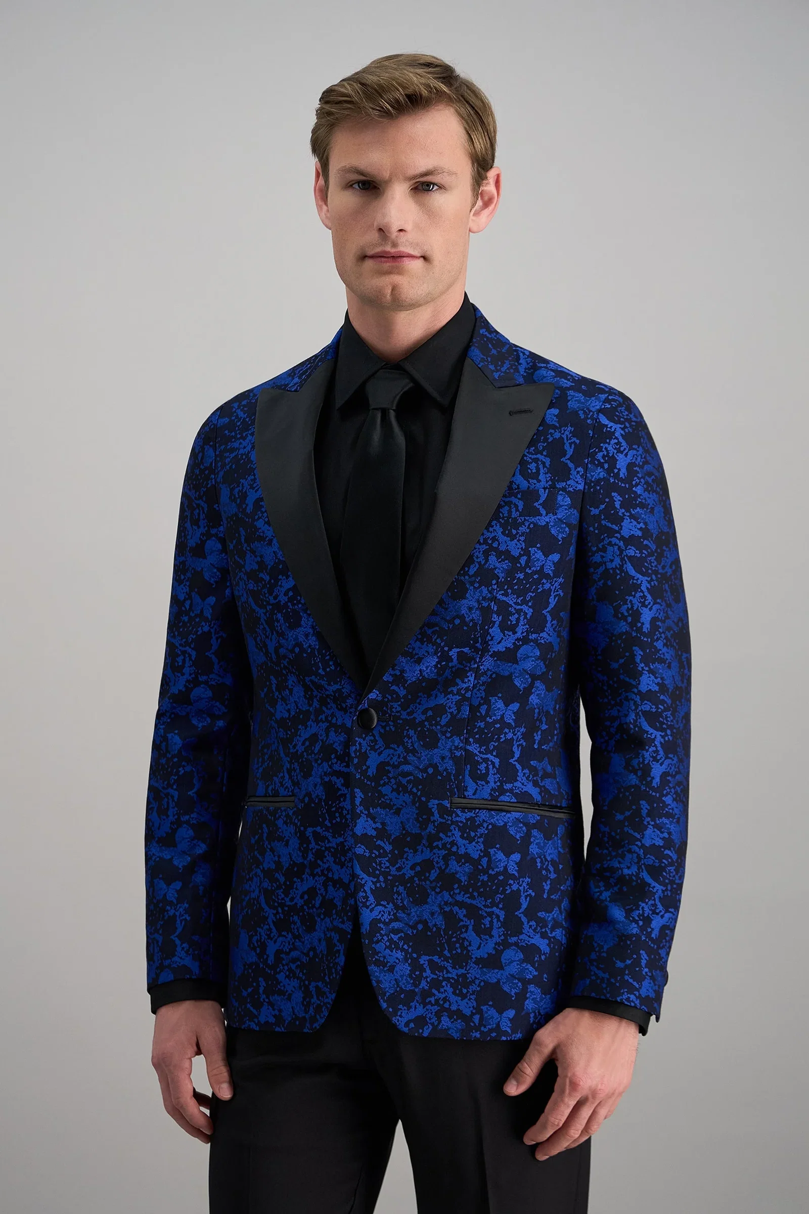 Image of J.M. Haggar Floral Butterfly Camo Sport Coat
