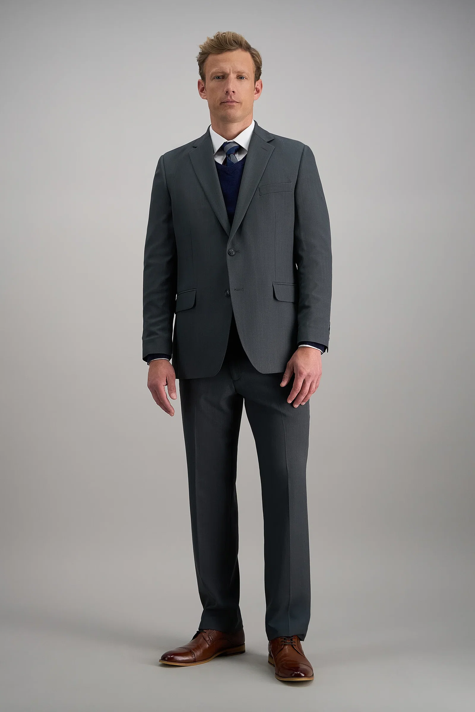 Image of Travel Performance Stria Suit Separates