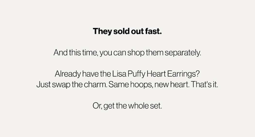 They Sold Out Fast