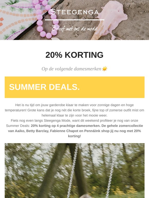 20% korting op deze damesmerken 🛍️