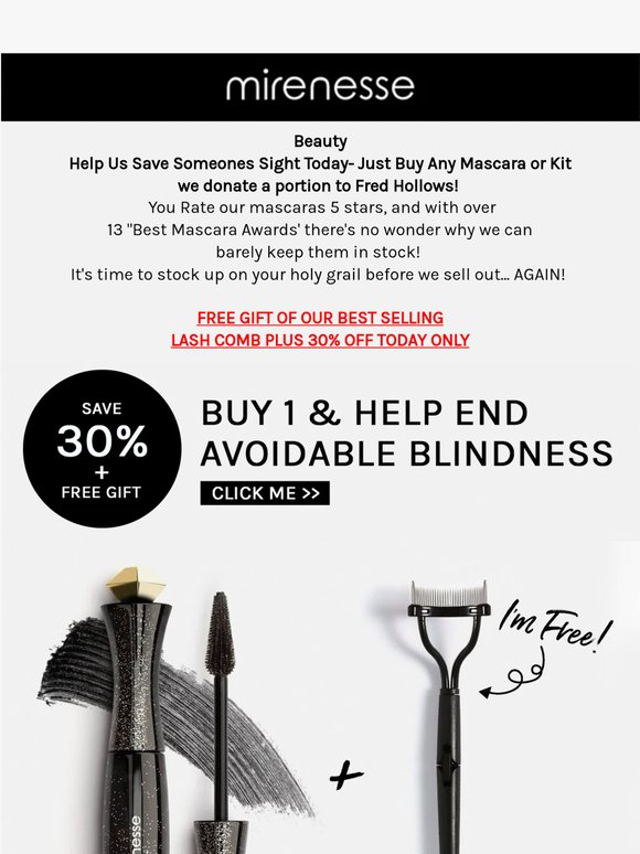 Help Stop Blindness ! 🎉Beauty,