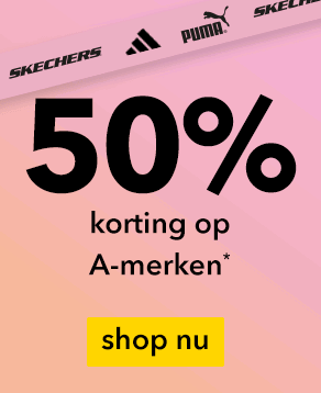 Shop alle A-merken met 50% korting!