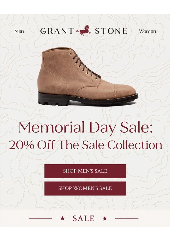 The Memorial Day Sale Starts Now