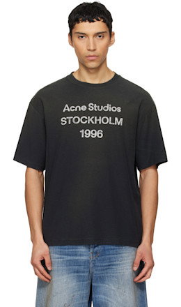 Black Logo T-shirt - Acne Studios